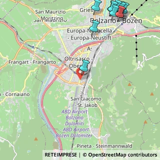Mappa Johann Kravoglstraße, 39100 Bolzano BZ, Italia (3.26182)