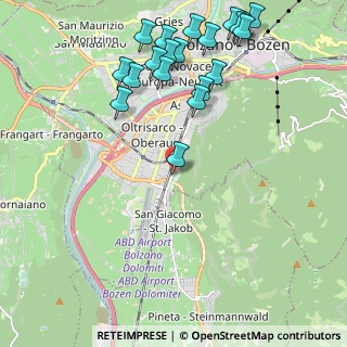 Mappa Via Maso della Pieve, 39100 Bolzano BZ, Italia (2.517)