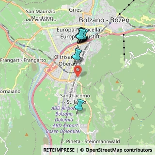 Mappa Via Maso della Pieve, 39100 Bolzano BZ, Italia (1.675)