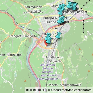 Mappa Via Frischin, 39100 Bolzano BZ, Italia (2.6745)