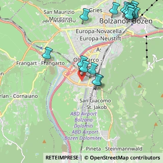 Mappa Via Frischin, 39100 Bolzano BZ, Italia (2.77824)