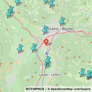 Mappa Via Frischin, 39100 Bolzano BZ, Italia (6.53)