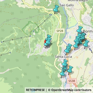 Mappa Via Alla Chiesa, 23032 Bormio SO, Italia (1.212)