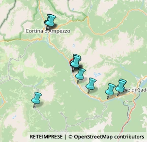 Mappa Via Luigi Cesaletti, 32046 San Vito di Cadore BL, Italia (6.54643)