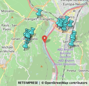 Mappa CAP, 39057 Appiano sulla strada del vino BZ, Italia (1.849)