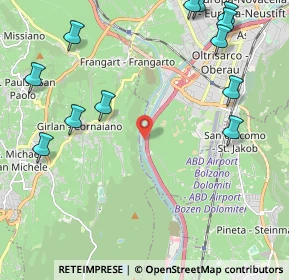 Mappa CAP, 39057 Appiano sulla strada del vino BZ, Italia (2.78167)
