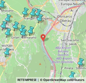 Mappa CAP, 39057 Appiano sulla strada del vino BZ, Italia (2.92267)