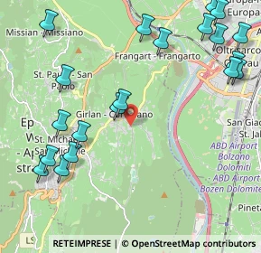 Mappa Via Casa di Gesù, 39057 Appiano Sulla Strada del Vino BZ, Italia (2.6865)