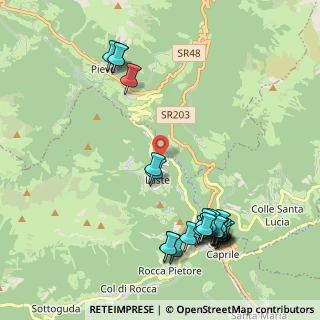 Mappa SS563, 32020 Rocca Pietore BL, Italia (2.444)