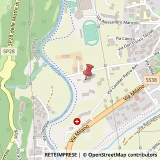 Mappa Via Silvio Pellico, 15, 23032 Bormio, Sondrio (Lombardia)