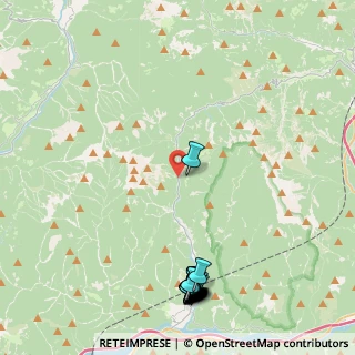 Mappa Dordolla, 33015 Moggio Udinese UD, Italia (5.76154)