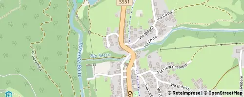 Mappa San Vito di Cadore