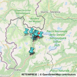 Mappa Via Palù, 23030 Valfurva SO, Italia (7.42857)