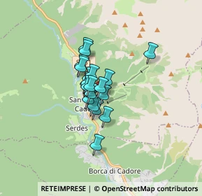 Mappa Via Belvedere, 32046 San Vito di Cadore BL, Italia (0.925)