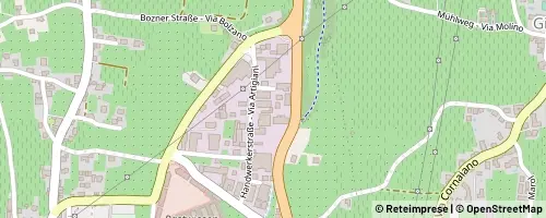 Mappa Appiano sulla Strada del Vino