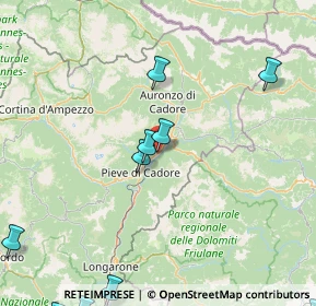 Mappa Via Roma, 32040 Domegge di Cadore BL, Italia (27.12333)
