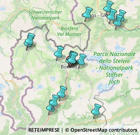 Mappa Via Coltura, 23032 Bormio SO, Italia (15.48824)