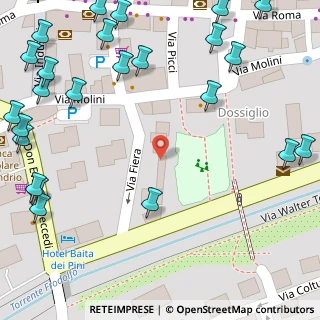 Mappa Via Fiera, 23032 Bormio SO, Italia (0.1)