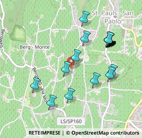 Mappa Str. Castel Monteriva, 39057 Appiano sulla strada del vino BZ, Italia (0.50526)