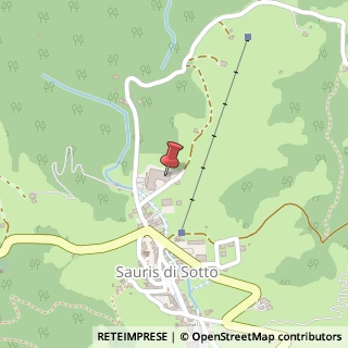 Mappa Via Sauris di Sotto, 88, 33020 Sauris, Udine (Friuli-Venezia Giulia)