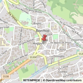 Mappa Via San Vitale, 18, 23032 Bormio, Sondrio (Lombardia)