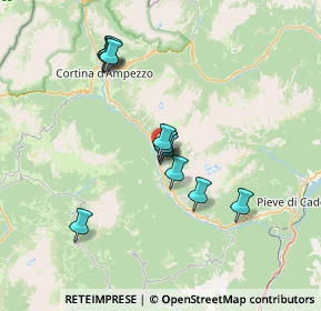Mappa VIA ANNIBALE DE LOTTO, 32046 San Vito di Cadore BL, Italia (5.98083)