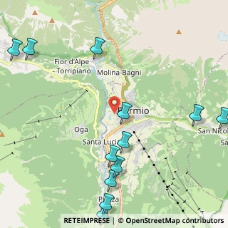 Mappa Via Alessandro Manzoni, 23032 Bormio SO, Italia (2.86083)