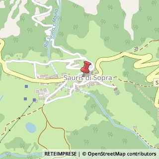 Mappa Sauris di Sopra, 3, 33020 Sauris, Udine (Friuli-Venezia Giulia)