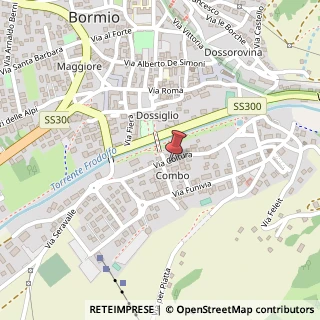 Mappa Via Vallecetta, 8, 23032 Bormio, Sondrio (Lombardia)