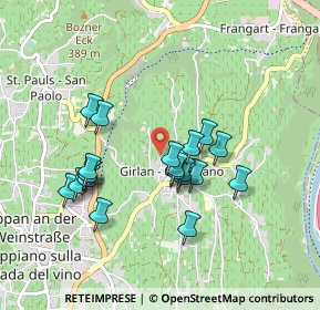 Mappa Via San Sebastiano, 39057 Cornaiano BZ, Italia (0.787)