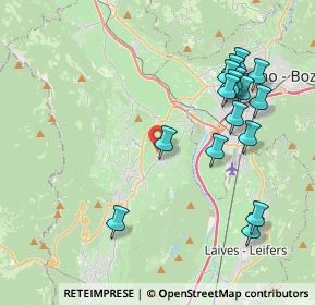 Mappa Via San Sebastiano, 39057 Cornaiano BZ, Italia (4.29125)