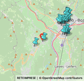 Mappa Via San Sebastiano, 39057 Cornaiano BZ, Italia (4.512)