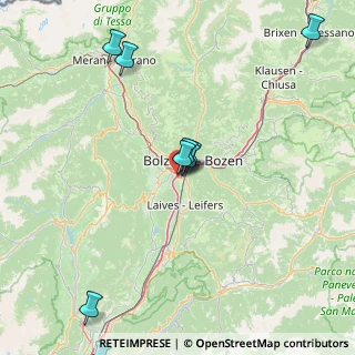 Mappa Via Waltraud-Gebert-Deeg, 39100 Bolzano BZ, Italia (24.63917)