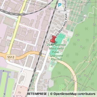 Mappa Via Maso della Pieve, 60, 39100 Bolzano, Bolzano (Trentino-Alto Adige)