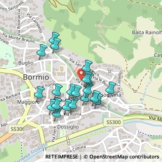 Mappa Piazza San Gottardo, 23032 Bormio SO, Italia (0.203)