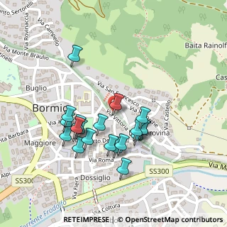 Mappa Piazza San Gottardo, 23032 Bormio SO, Italia (0.204)