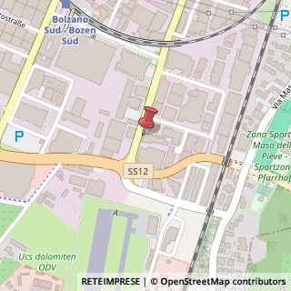 Mappa Via Luigi Galvani, 39a, 39100 Bolzano, Bolzano (Trentino-Alto Adige)