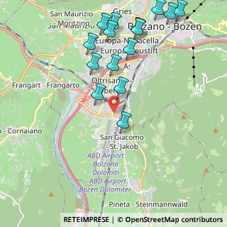 Mappa Via Albert Einstein, 39100 Bolzano BZ, Italia (2.34867)