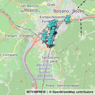 Mappa Via Albert Einstein, 39100 Bolzano BZ, Italia (1.03294)