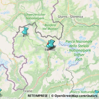 Mappa Via Capitano Arnaldo Berni, 23032 Bormio SO, Italia (42.36923)