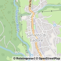 Kort San Vito di Cadore