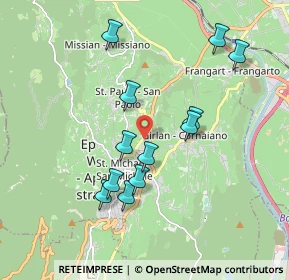 Mappa 39057 Appiano sulla strada del vino BZ, Italia (1.73333)