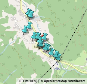 Mappa Via Dolèda, 38032 Alba TN, Italia (0.32105)