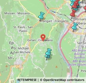 Mappa Via Casa di Gesù, 39057 Cornaiano BZ, Italia (3.7545)
