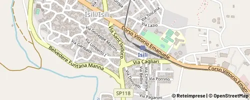 Mappa Isili