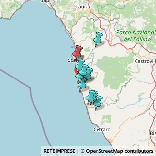 Mappa SS  18 - LOC. LA BRUCA SN, 87020 Grisolia CS, Italia (8.4575)