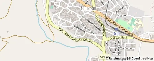 Mappa Isili