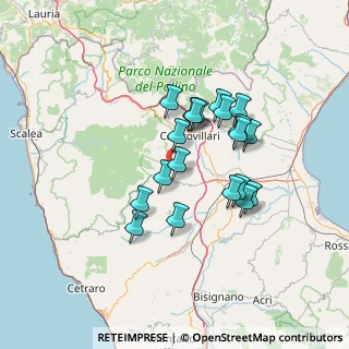 Mappa Contrada Foresta, 87010 Firmo CS, Italia (12.3405)