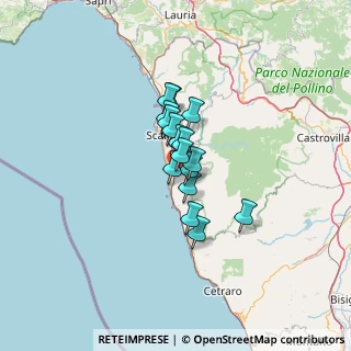 Mappa Traversa II' Litoranea Tirrena, 87020 Grisolia CS, Italia (8.07063)