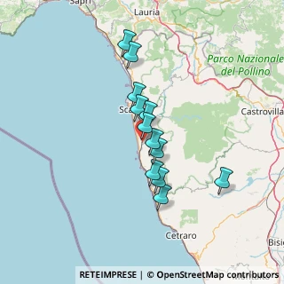 Mappa Traversa I' Via Caprio, 87020 Grisolia CS, Italia (11.84)
